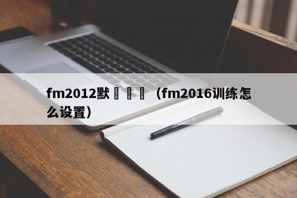 fm2012默認訓練（fm2016訓練怎麼設置）