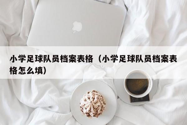 小學足球隊員檔案表格（小學足球隊員檔案表格怎麼填）