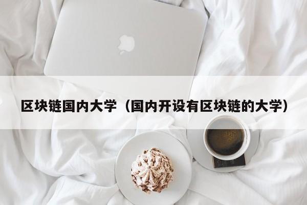 區塊鏈國內大學（國內開設有區塊鏈的大學）