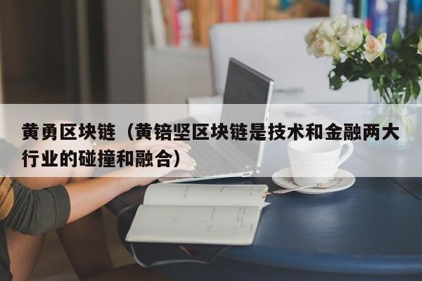 黃勇區塊鏈（黃錇堅區塊鏈是技術和金融兩大行業的碰撞和融合）